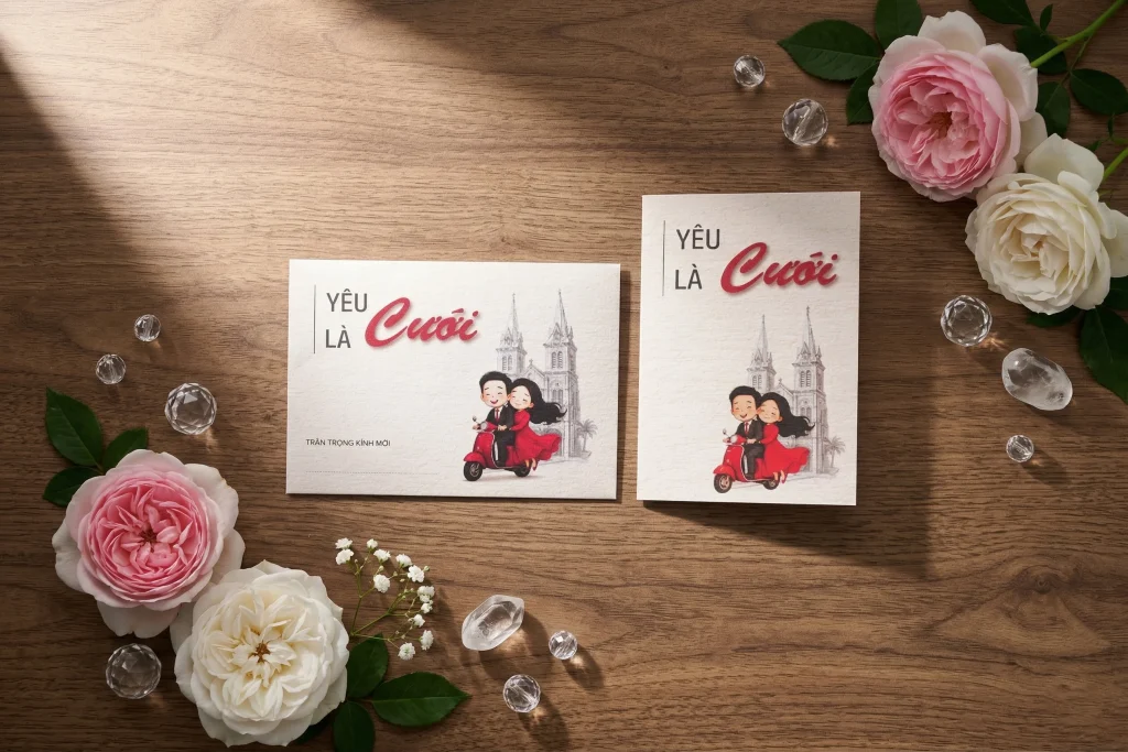 Thiệp cưới N83