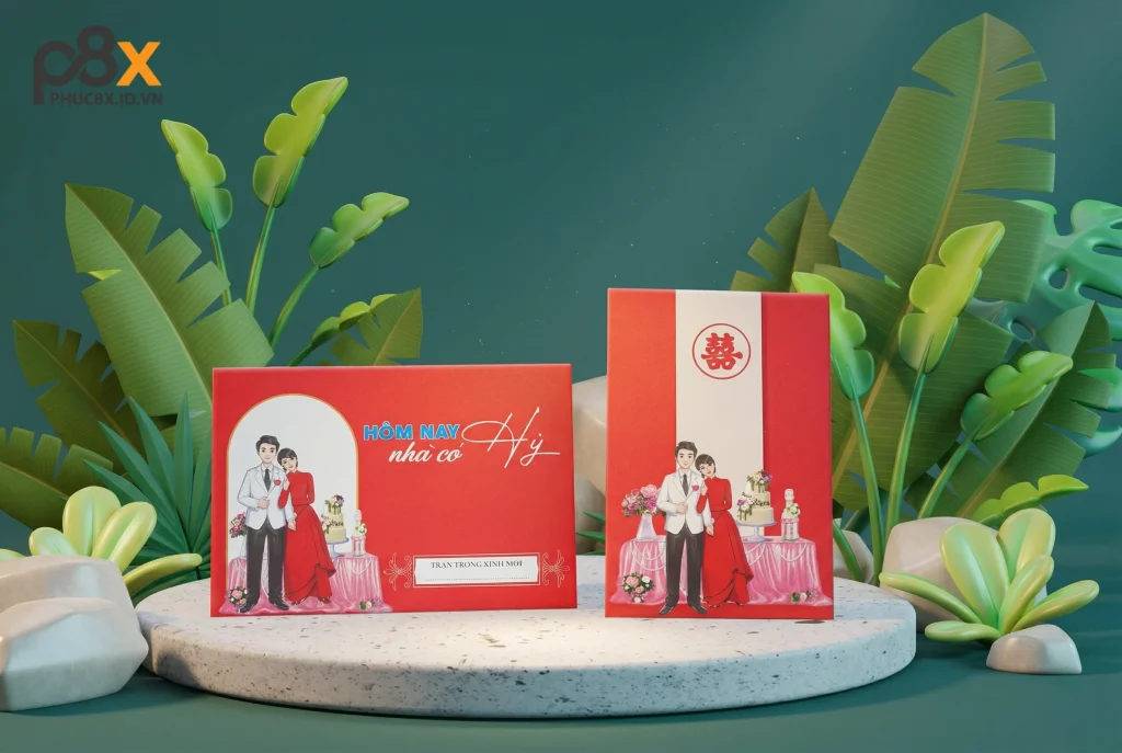 Thiệp cưới N57