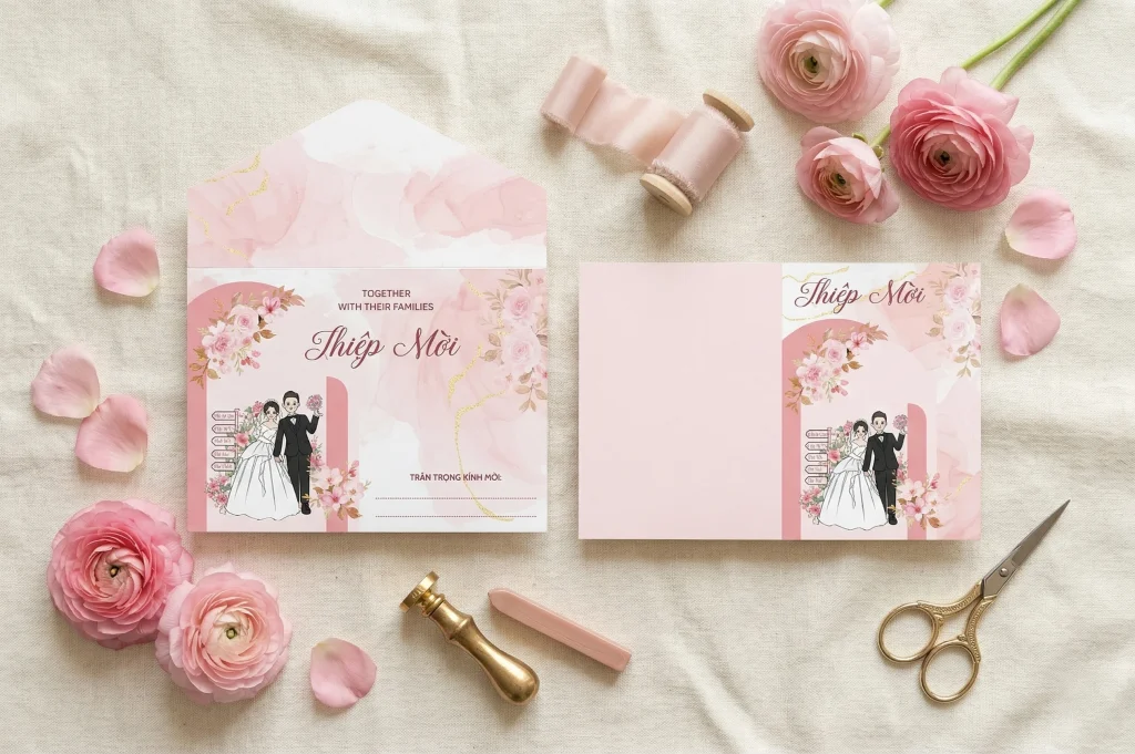 Thiệp cưới D02