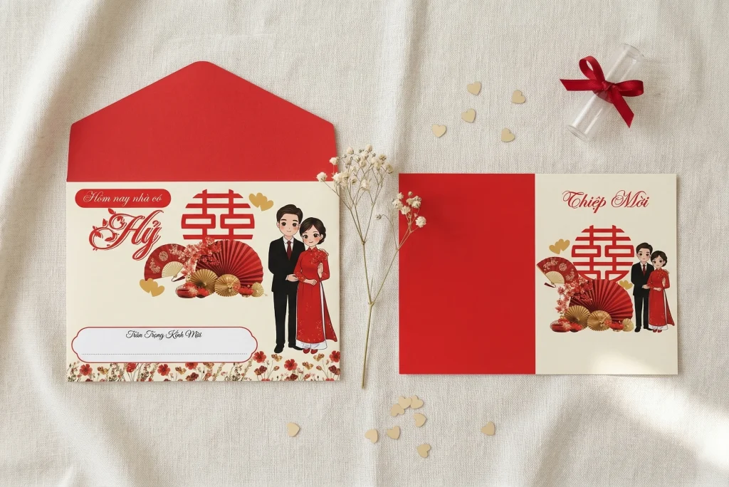Thiệp cưới D06